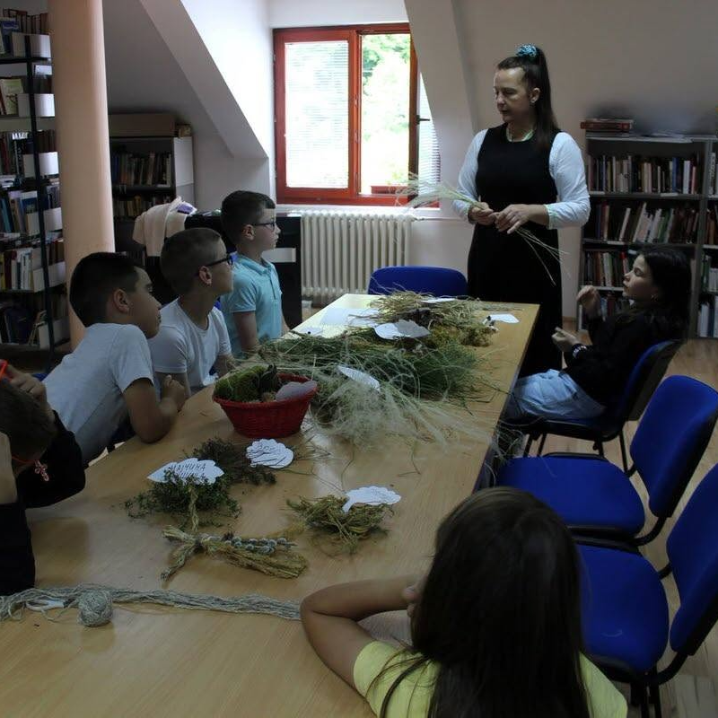 Креативна радионица у Народној библиотеци Осечина